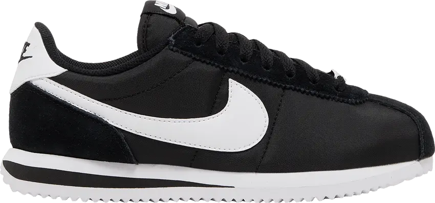  Nike Cortez Nylon Black White (Women&#039;s)