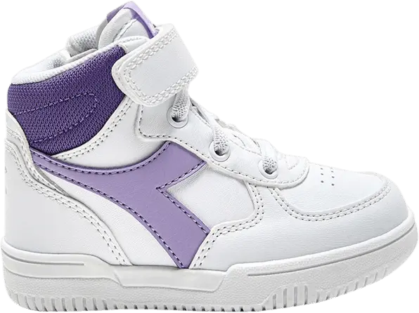  Diadora Raptor Mid Toddler &#039;White Purple Rose&#039;