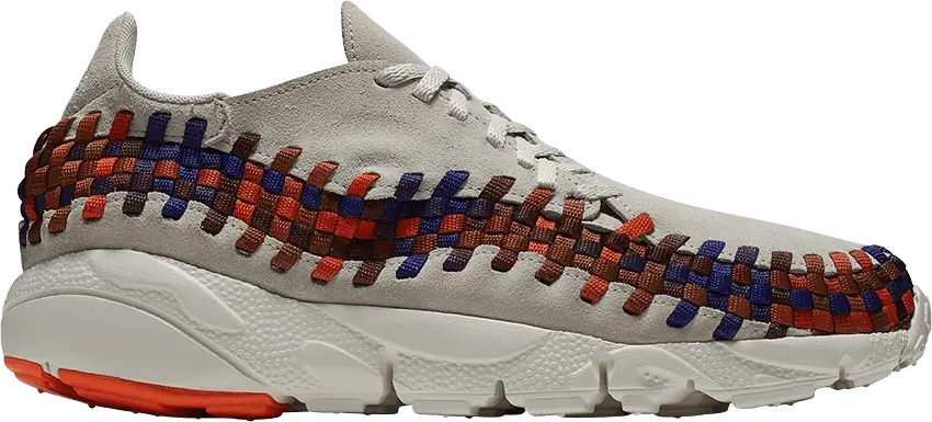  Nike Air Footscape Woven Light Bone Rainbow