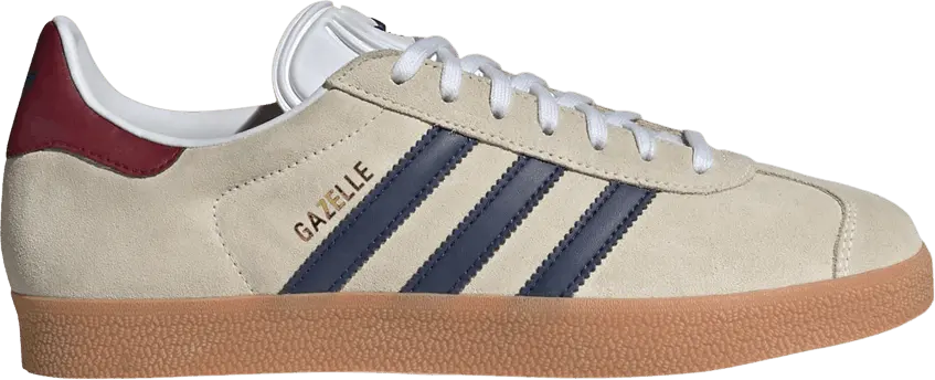  Adidas Gazelle Indoor &#039;Off White Dark Blue Gum&#039;
