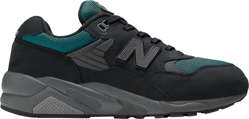  New Balance 580 &#039;Black Vintage Teal&#039;