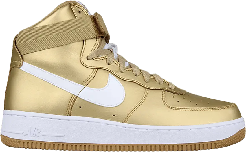  Nike Air Force 1 High Metallic Gold