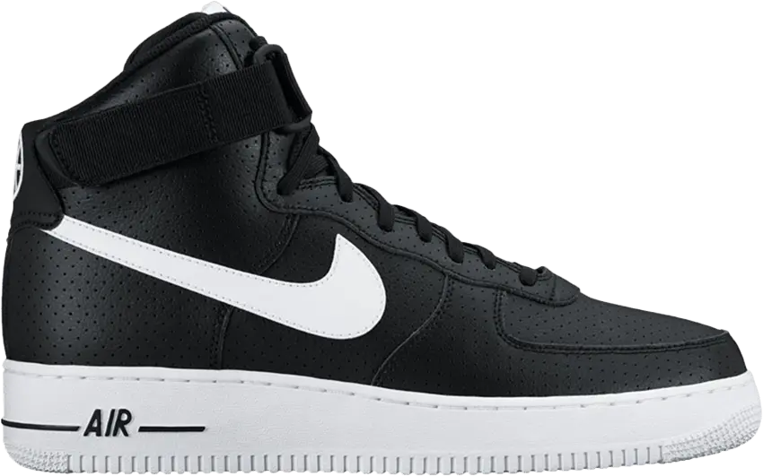  Nike Air Force 1 High Perf Black White
