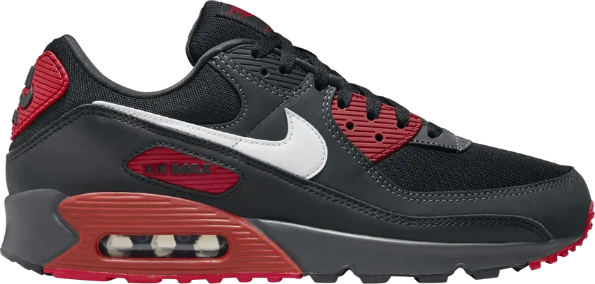  Nike Air Max 90 Anthracite Mystic Red