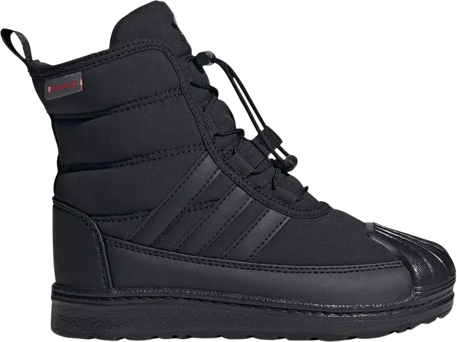  Adidas Superstar 360 2.0 Boot J &#039;Triple Black&#039;