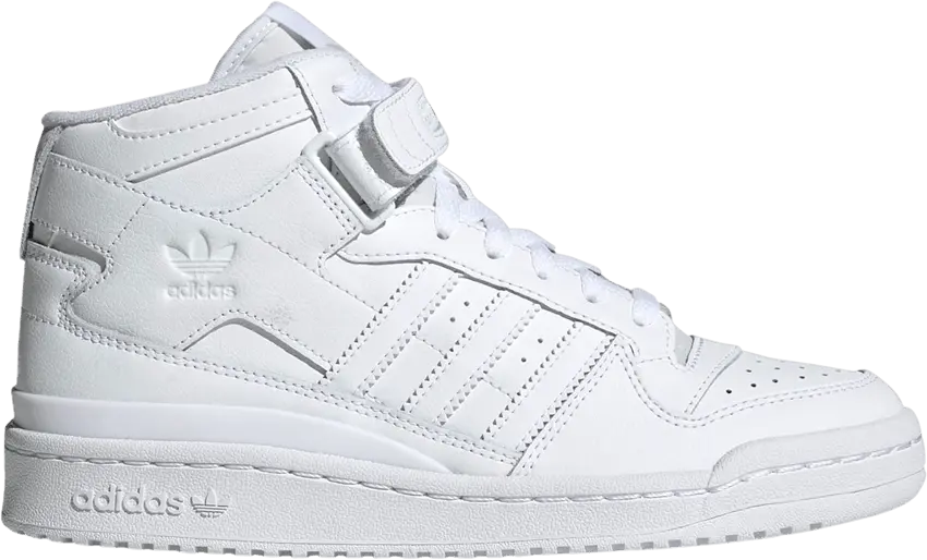  Adidas Wmns Forum Mid &#039;Triple White&#039;