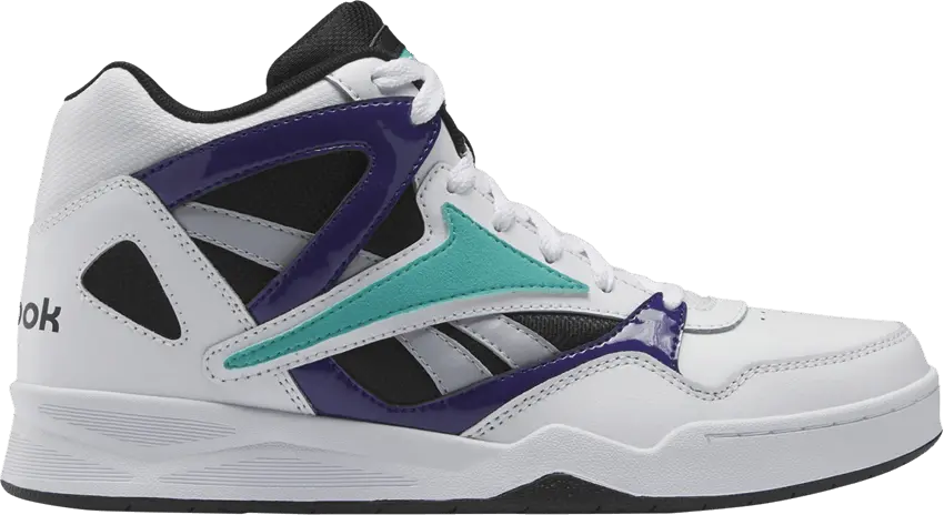  Reebok Royal BB4500 High 2 &#039;White Purple Teal&#039;