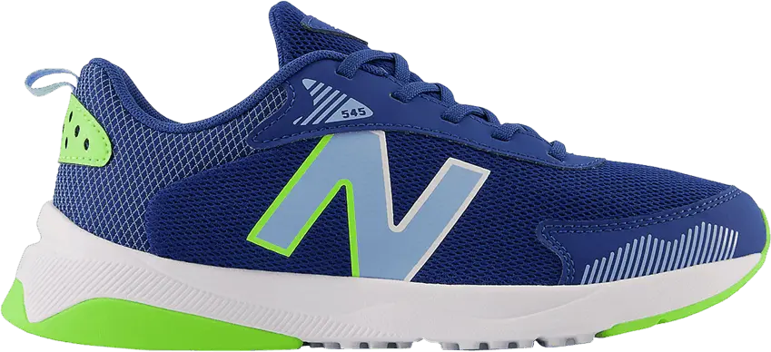 New Balance Dynasoft 545 Big Kid Wide &#039;Blue Pixel Green&#039;