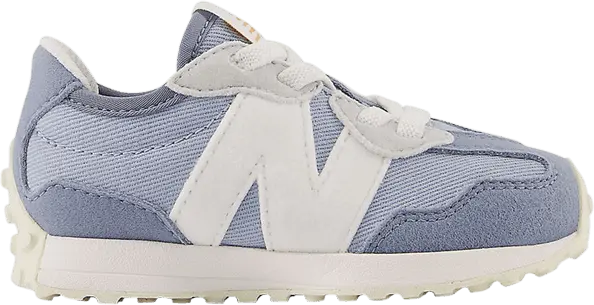  New Balance 327 Bungee Lace Toddler Wide &#039;Light Arctic Grey&#039;