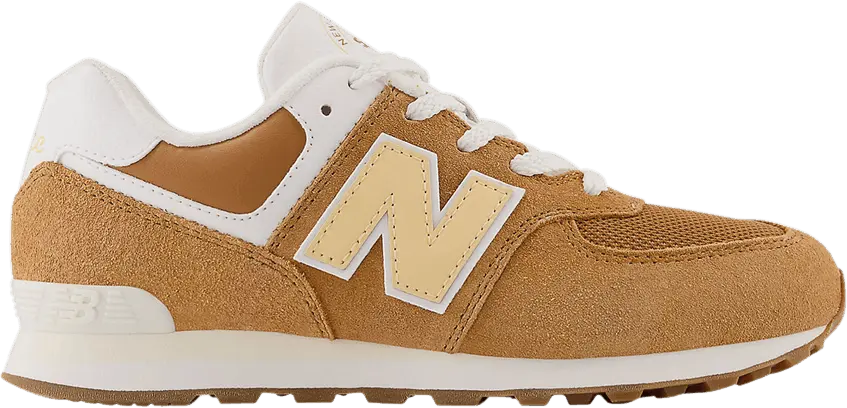  New Balance 574 Big Kid Wide &#039;NB Athletics - Tobacco&#039;