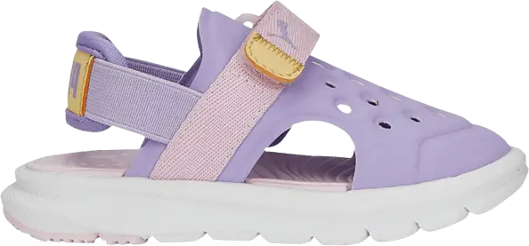 Puma Evolve AC Sandal Infant &#039;Vivid Violet Pearl Pink&#039;