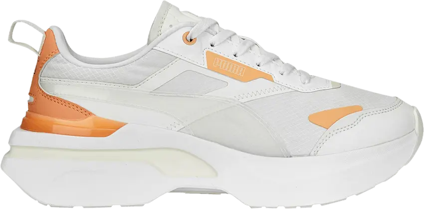  Puma Wmns Kosmo Rider Tech &#039;White Orange&#039;