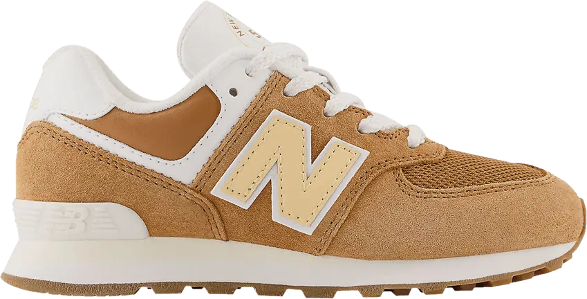  New Balance 574 Little Kid Wide &#039;NB Athletics - Tobacco&#039;