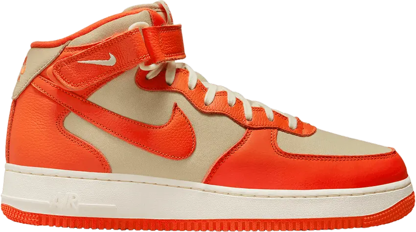  Nike Air Force 1 Mid &#039;07 LX &#039;Safety Orange&#039;