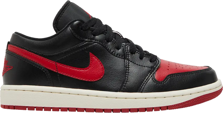  Jordan 1 Low Bred Sail (Women&#039;s)