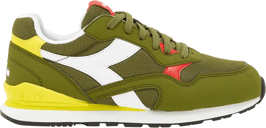  Diadora N.92 Big Kid &#039;Avocado Vibrant Yellow&#039;