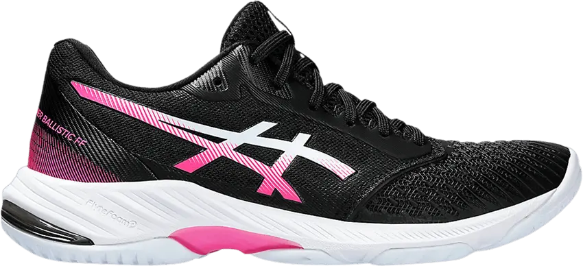  Asics Wmns Netburner Ballistic FF 3 &#039;Black Hot Pink&#039;