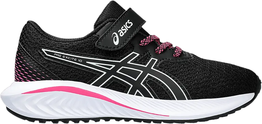  Asics Pre Excite 10 PS &#039;Black Pink&#039;