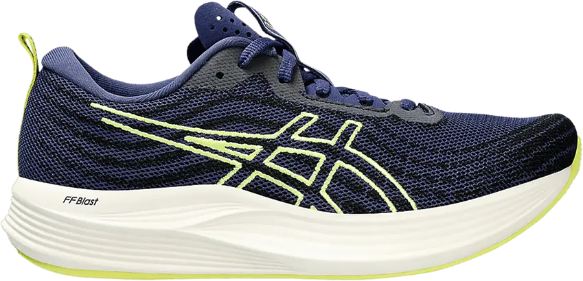  Asics Wmns EvoRide Speed &#039;Deep Ocean Glow Yellow&#039;