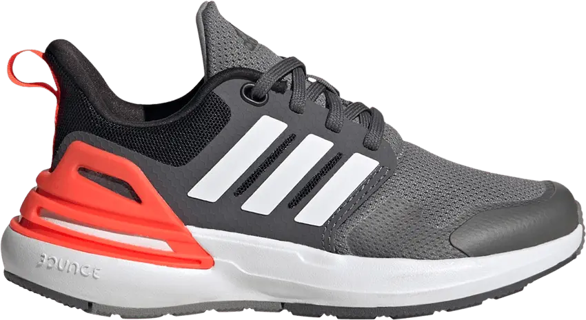 Adidas RapidaSport Bounce J &#039;Grey Solar Red&#039;