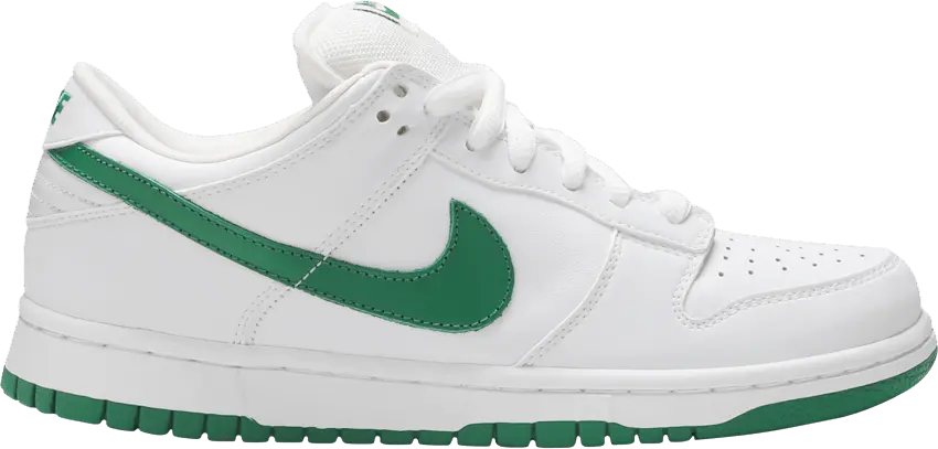  Nike Dunk Low Pro SB White Classic Green