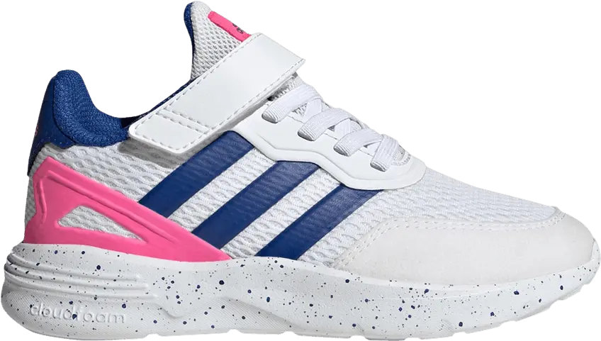  Adidas Nebzed J &#039;White Royal Pink&#039;