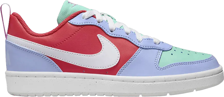  Nike Court Borough Low Recraft GS &#039;Cobalt Bliss Track Red&#039;