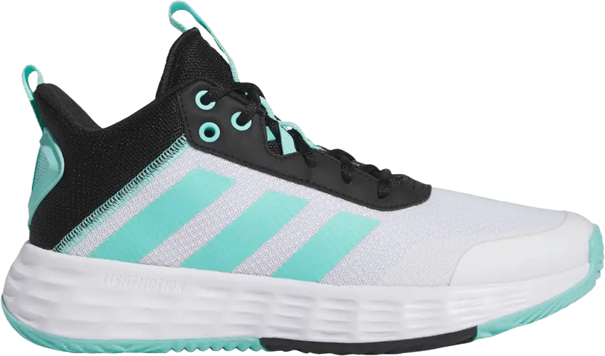 Adidas Own The Game &#039;White Flash Aqua&#039;