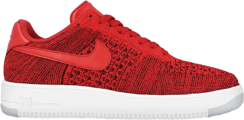  Nike Air Force 1 Ultra Flyknit Low University Red