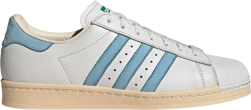  Adidas Superstar 82 &#039;Crystal White Clear Blue&#039;