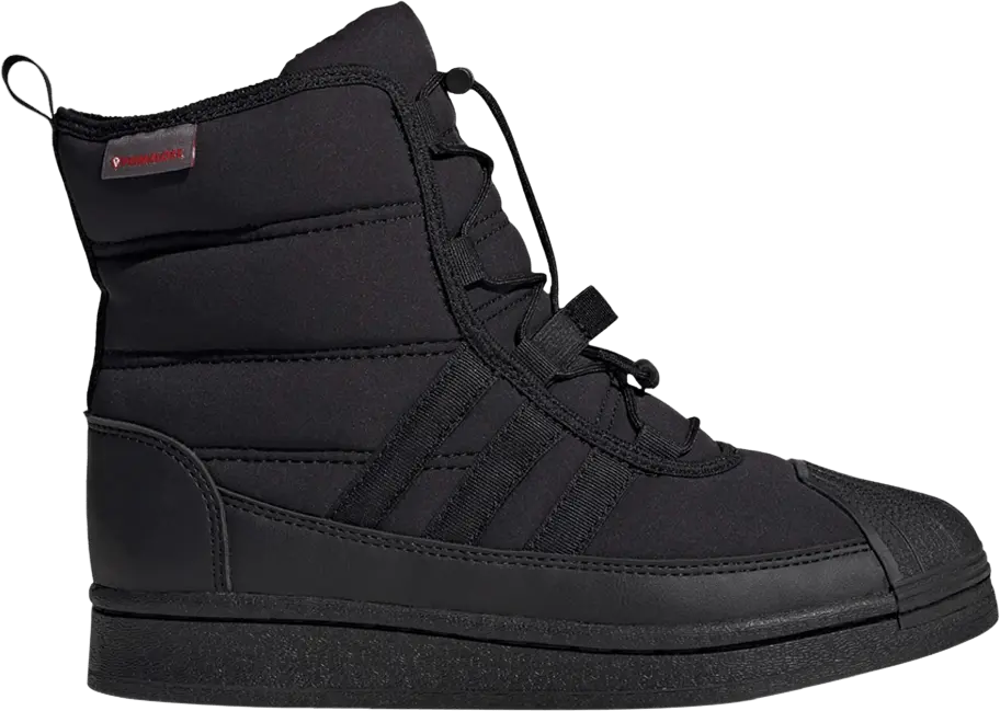  Adidas Superstar Boot J &#039;Black White&#039;