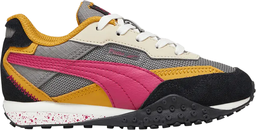  Puma Blacktop Rider Lithium Little Kid &#039;Cast Iron Multi-Color&#039;