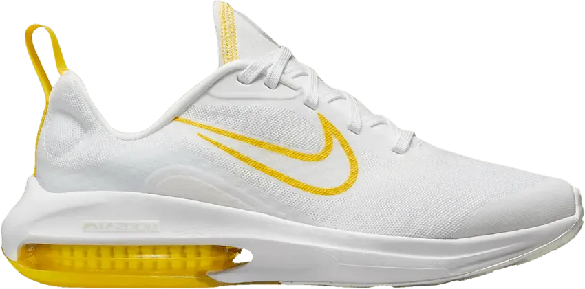  Nike Air Zoom Arcadia 2 GS &#039;Summit White Opti Yellow&#039;