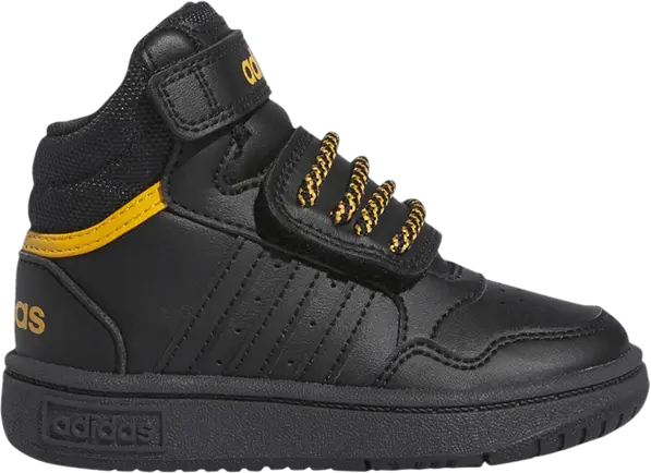  Adidas Hoops 3.0 Mid I &#039;Black Preloved Yellow&#039;
