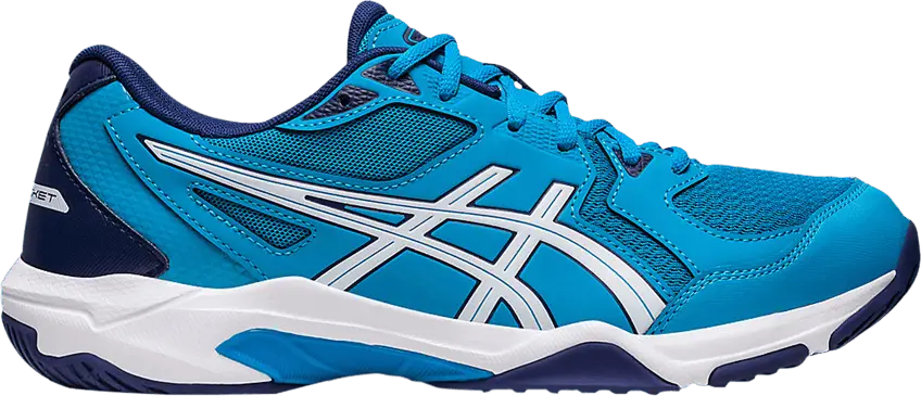  Asics Gel Rocket 2E Wide &#039;Island Blue Indigo&#039;