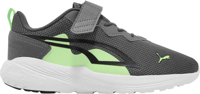  Puma All-Day Active AC Jr &#039;Grey Fizzy Lime&#039;