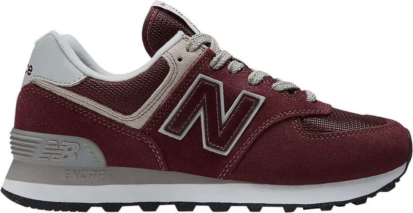  New Balance Wmns 574 Wide &#039;Core Pack - Burgundy&#039;