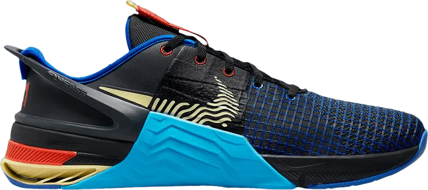  Nike Metcon 8 FlyEase &#039;Anthracite Blue Lightning&#039;