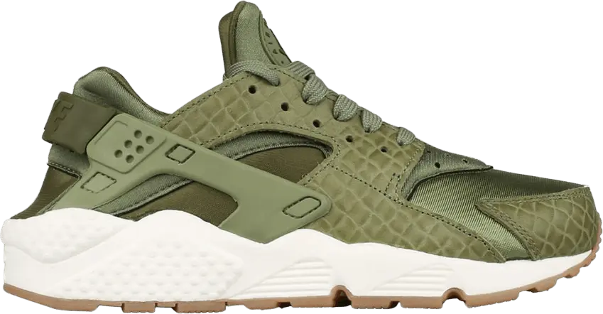  Nike Air Huarache Run Premium Palm Green (Women&#039;s)