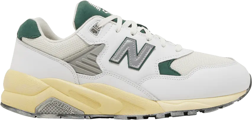  New Balance 580 White Nightwatch Green