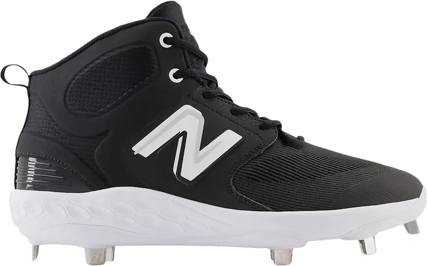  New Balance Fresh Foam X 3000v6 Mid Metal &#039;Black White&#039;