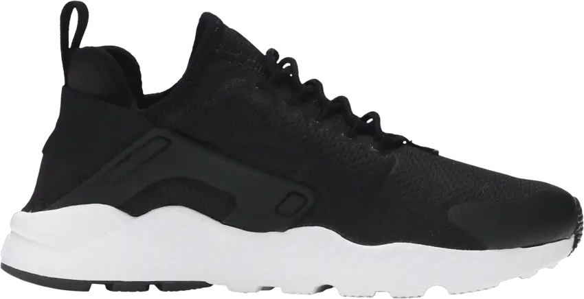  Nike Air Huarache Run Ultra Black Black-Black-White (Women&#039;s)