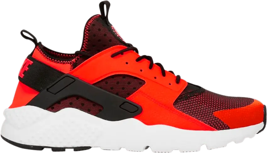  Nike Air Huarache Run Ultra Black Total Crimson