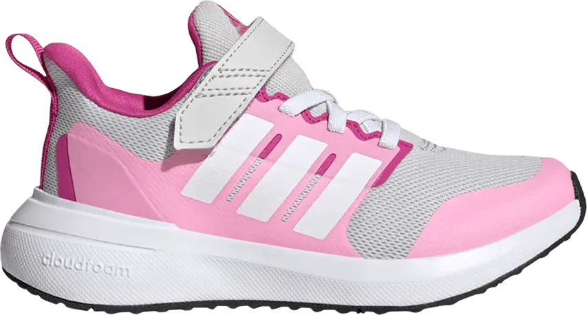  Adidas FortaRun 2.0 EL Little Kid &#039;Grey Beam Pink&#039;