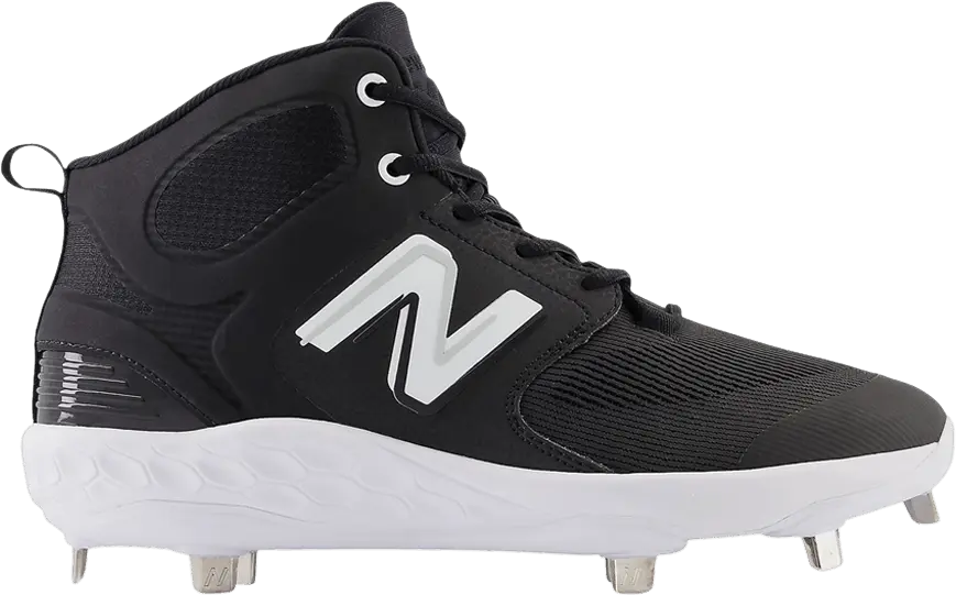  New Balance Fresh Foam X 3000v6 Mid Metal 2E Wide &#039;Black White&#039;