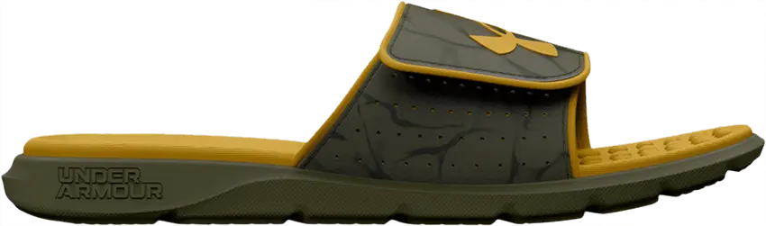  Under Armour Ignite Pro Graphic Strap Slide &#039;Marine Green&#039;