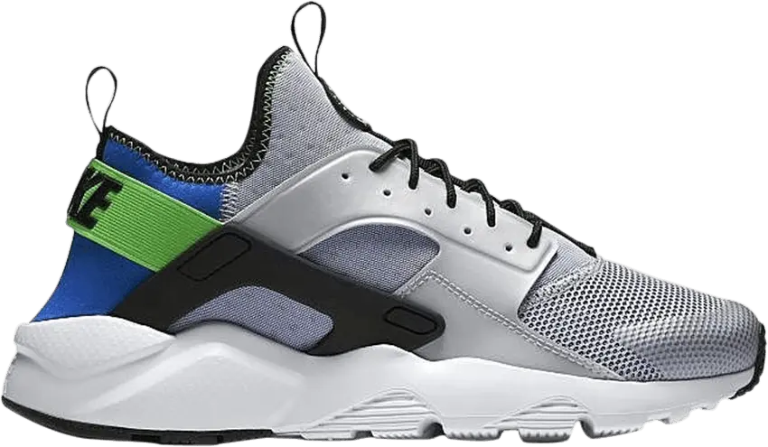  Nike Air Huarache Run Ultra Royal Blue Scream Green