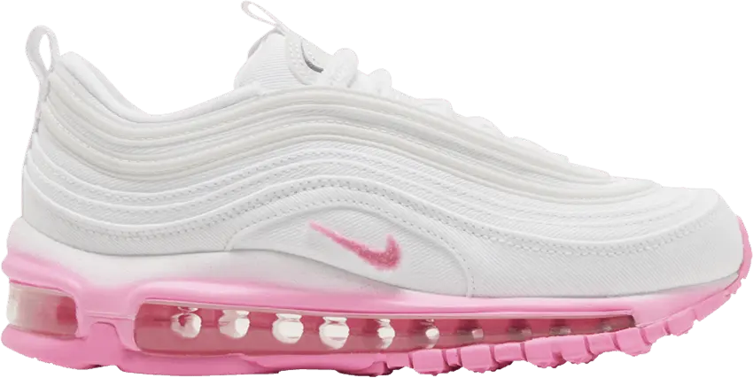  Nike Air Max 97 SE Chenille Swoosh Pink Foam (Women&#039;s)