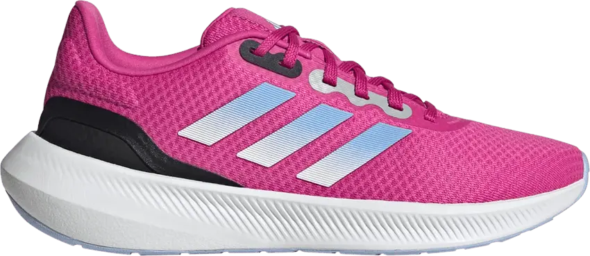  Adidas Wmns Runfalcon 3.0 Wide &#039;Fuchsia Blue Dawn&#039;