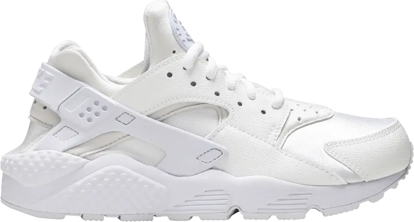  Nike Air Huarache Run White White (Women&#039;s)